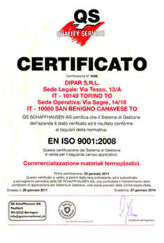 Certificato di qualità